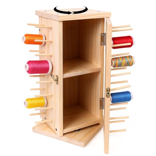 Hafeehafi 360° Rotating Thread Spool Holder, Thread Spool - Image 2