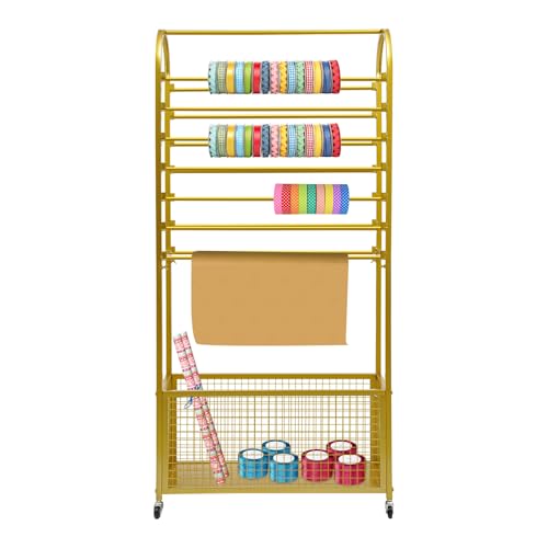 JOMCYDM Black Double-Sided Vertical Ribbon Holder | Home Organization - Image 2