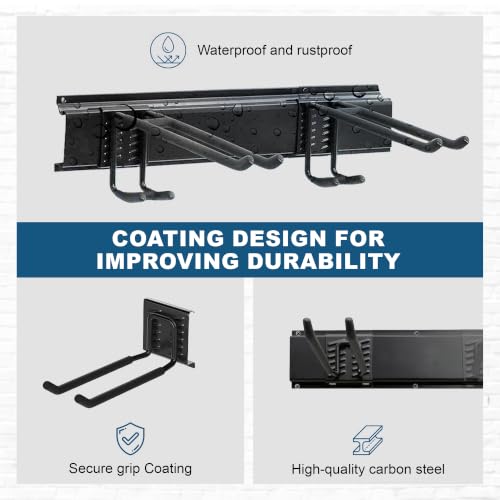 Garage Tool Organizer Wall Mount, 80 Inch Heavy Duty | Garage Storage - Image 6