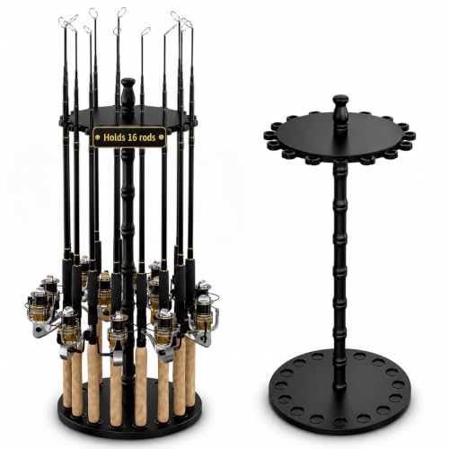 Rush Creek Creations Fishing Rod Holder for 16 Rods, Tackle Box - Image 2