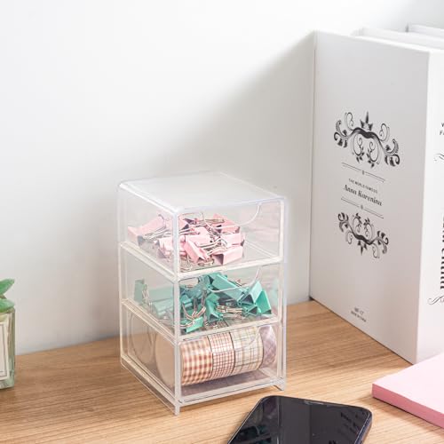 Small Desk Organizer with Drawer, Desktop Organization for Office - Image 4