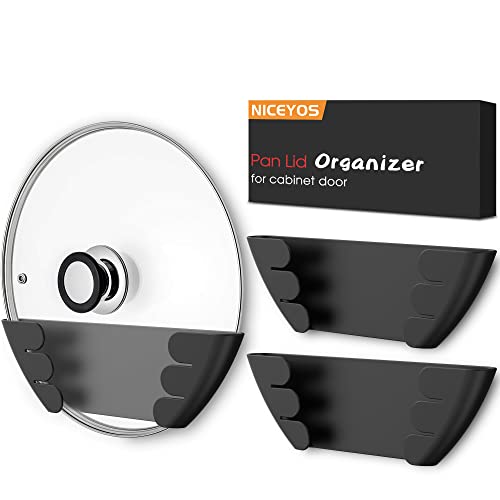 Universal Pot Lid Organizer for Cabinet - Upgraded Patented - Image 2