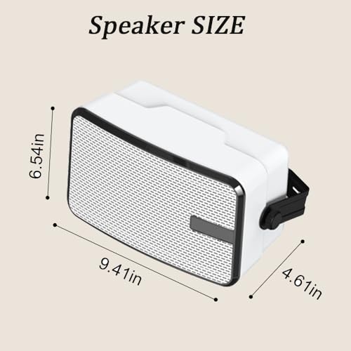 Outdoor Bluetooth Speakers 400w for Garage, Patio - Image 6