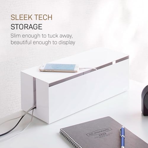 Yamazaki Home Cable Management Box – Cord Organizer | All Products - Image 6