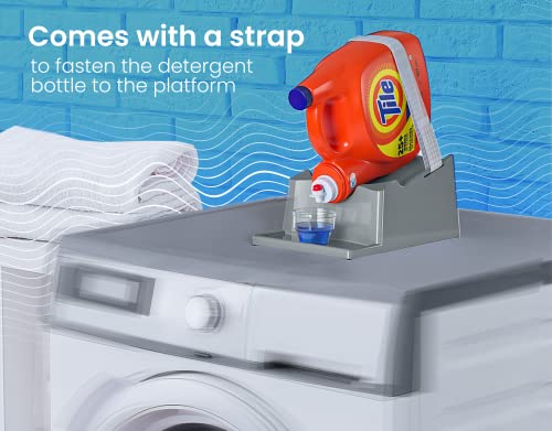 Skywin Liquid Laundry Detergent Holder Stand with Drip - Image 6