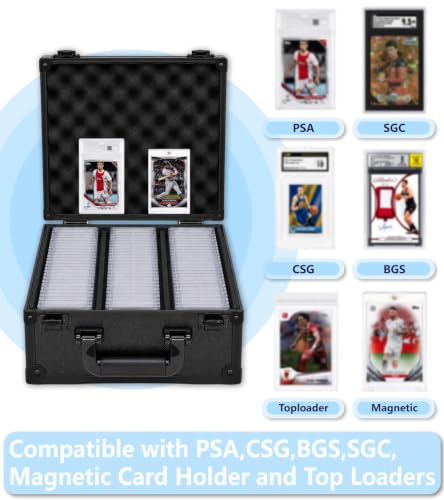 Graded Card Case, Storage Organizer Box for Sports Trading - Image 6