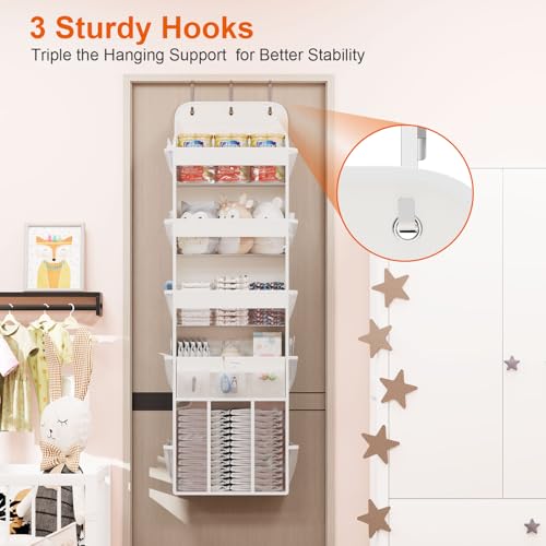 OneDream 5-Tier Over the Door Organizer, Baby Clothe | All Products - Image 6
