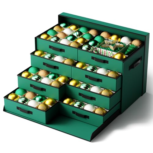 Christmas Ornament Storage Box, Ornament Organizer Storage - Image 2