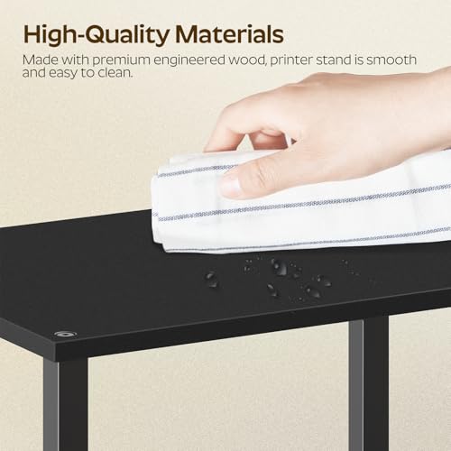 Desktop Printer Stand, 2-Tier Printer Table with Non-Woven Drawer - Image 6