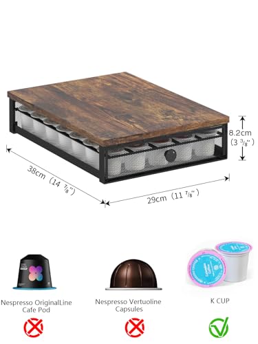 Coffee Pod Storage Drawer: Holds 35 K-Cup Pods Coffee Pod - Image 3