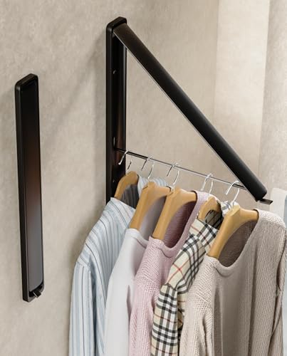 Dr.DJ Clothes Drying Rack Wall Mounted, Retractable & - Image 2