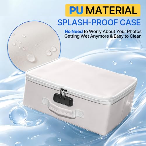 Photo Storage Box with 18 Inner Photo Case, Photo | Home Organization - Image 6