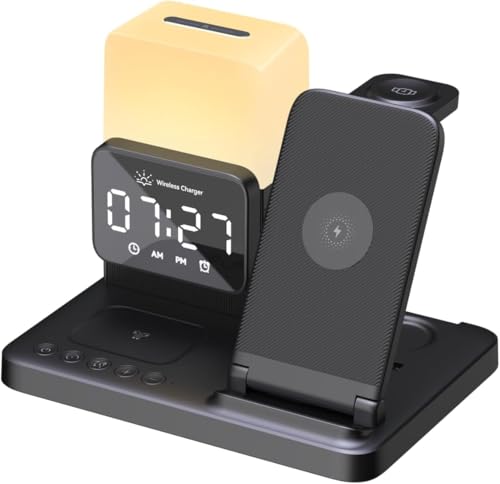 M.A.D LAB Alarm Clock Charging Station with Night Li | All Products - Image 2