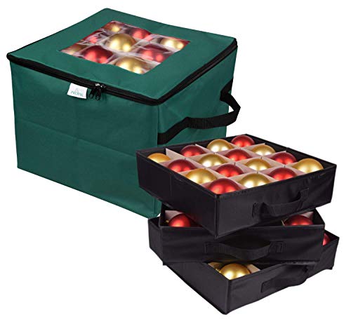Christmas Ornament Storage Box, Organizer Holds Up to 48 - Image 2