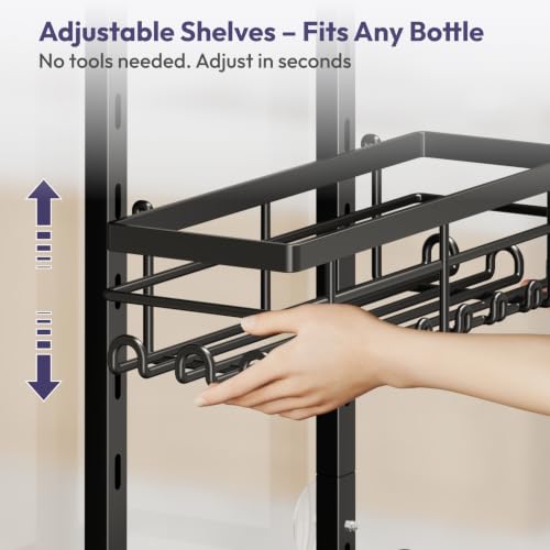 SWTYMIKI Over The Door Shower Caddy - 4 Tier Rustproof Hanging - Image 4