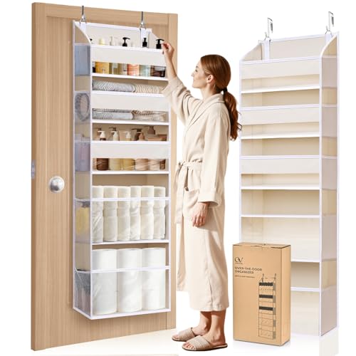 5 Tiers Over the Door Organizer with 10 Mesh Side Po | All Products - Image 2