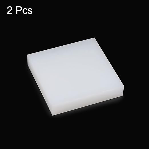 HARFINGTON 2pcs Anti Vibration Pads 4" x 4" x 0.79" Silicone Rubber Vibration Isolation Pads Damping Furniture Pads Mat Block for Washing Machine Dryer Air Conditioner Compressor Treadmill