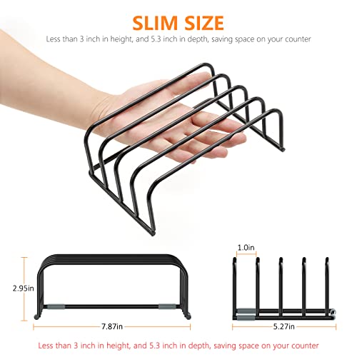 KORRTFID Cutting Board Storage Rack, Compact Cutting Board - Image 3