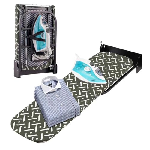 Wall-Mounted Steel Farme Folding 180° Swivel Ironing Board - Image 2