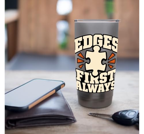 Jigsaw Puzzle Edges First Always Puzzle Lover Pieces Funny - Image 8