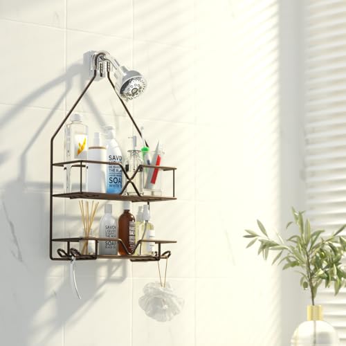 TreeLen Shower Caddy over Shower Head Hanging Bathroom - Image 7