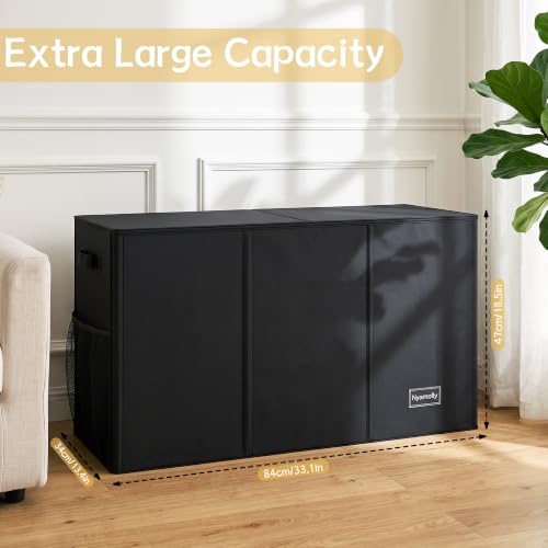 Toy Box Chest, Toy Storage Organizer with Lid Collapsible - Image 3