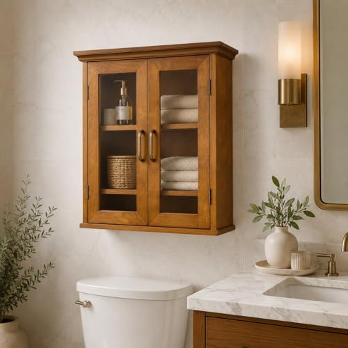Teamson Home Avery Wooden Over The Toilet Bathroom R | All Products - Image 3