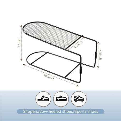 CiBiZi Shoe Slots Organizer 10Pack Metal Shoe Stackers for a Pair - Image 3