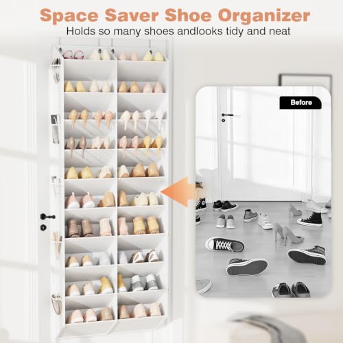 LANTEFUL Over the Door Shoe Organizer, Hanging Shoe | All Products - Image 7