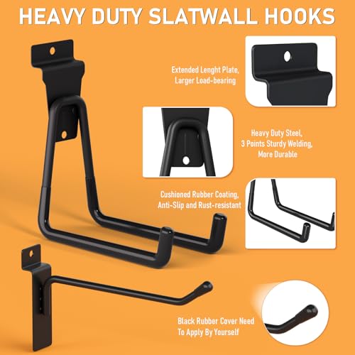 INCLY 30PCS Slatwall Accessories Kit, 4 Basket & Multisize - Image 5