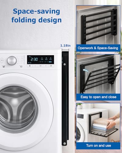Magnetic Laundry Organizer, Magnetic Shelves for Washing Machine - Image 6