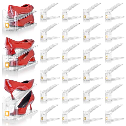 Clear Shoe Slots Organizers,24Pack Organizer for Clo | All Products - Image 2