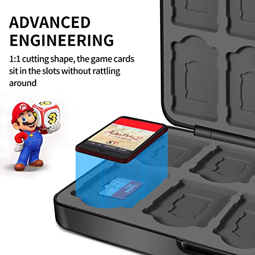 Switch Game Case Holder with 24 Cartridge Slots and 24 Micro SD - Image 5