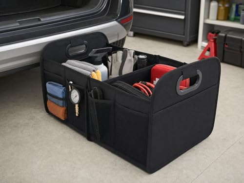 Car Trunk Organizer Foldable Waterproof Storage Caddy - Image 3
