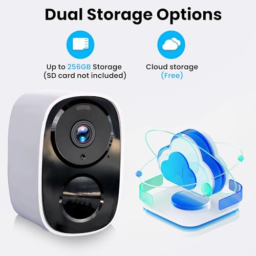 2026 Upgraded 2K Security Cameras Wireless Outdoor, Free Cloud - Image 4