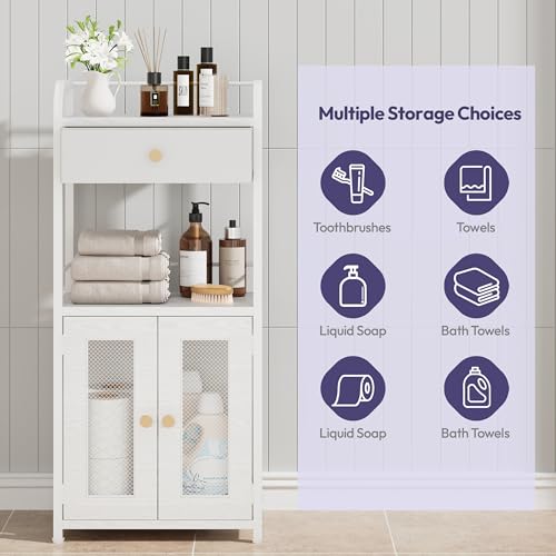 14.57"x32.28" Bathroom Storage Cabinet – Freestanding - Image 5
