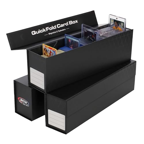 BCW QuickFold Card Boxes for Toploaders and Magnetics, Magnetic - Image 2