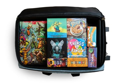 Rolling Board Game Bag, Fits 7 Standard Boxes - Image 3
