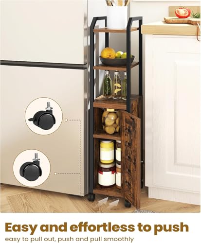 Hzuaneri Bathroom Storage Cabinet, Toilet Paper Storage Cabinet - Image 8