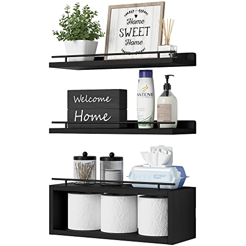 Floating Shelves for Wall with Cube Shelf, Wall Shelves - Image 2