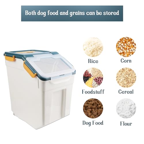 50 lbs Flour Storage Container, 2 Pack Rice Storage - Image 5