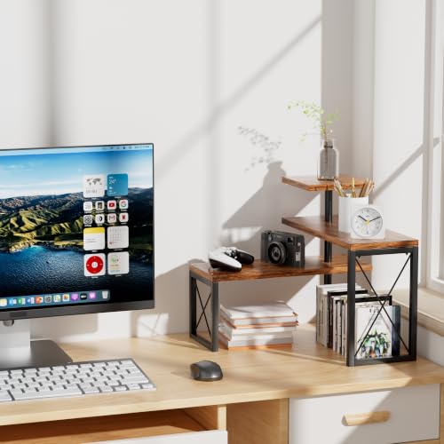 Corner Desk Shelf for Top of Desk Organizer Shelf, C | All Products - Image 5