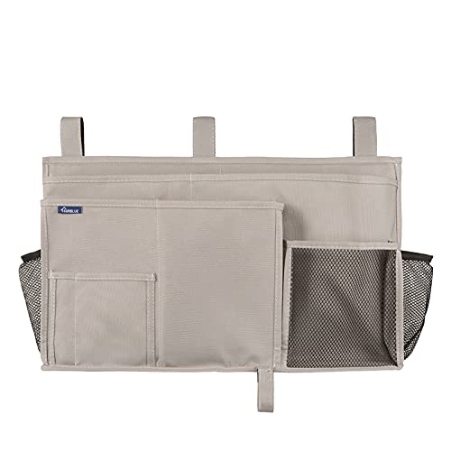 Surblue Bedside Caddy Hanging Bed Organizer Storage Bag Pocket - Image 4