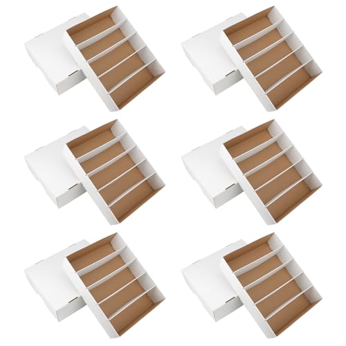 6 Pack Card Storage Box, 3700 Count Trading Card Storage - Image 2