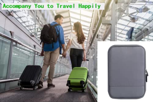 Electronic Cable Organizer Bag - Portable Travel Double Layers - Image 7