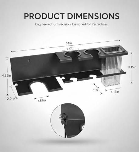 Hair Tool Organizer Wall Mount, Hot Tools Organizer - Image 4
