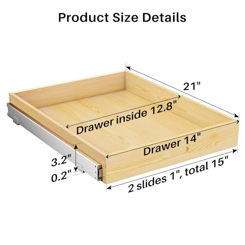 Pull Out Cabinet Organizer, Soft Close Wooden Slide | All Products - Image 3