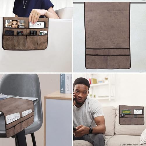 HAOMAIJIA Sofa Armrest Organizer, Remote Control Holder - Image 7