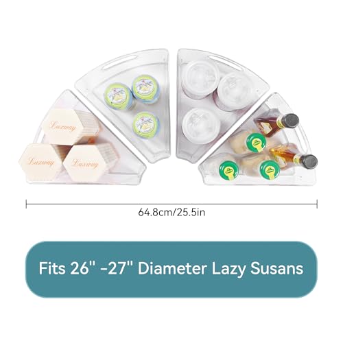 Oubonun Lazy Susan Cabinet Organizer Bins for Kitche | All Products - Image 3