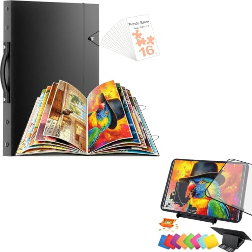 Puzzle Storage Folder and Felt Puzzle Board | Home Organization - Image 2